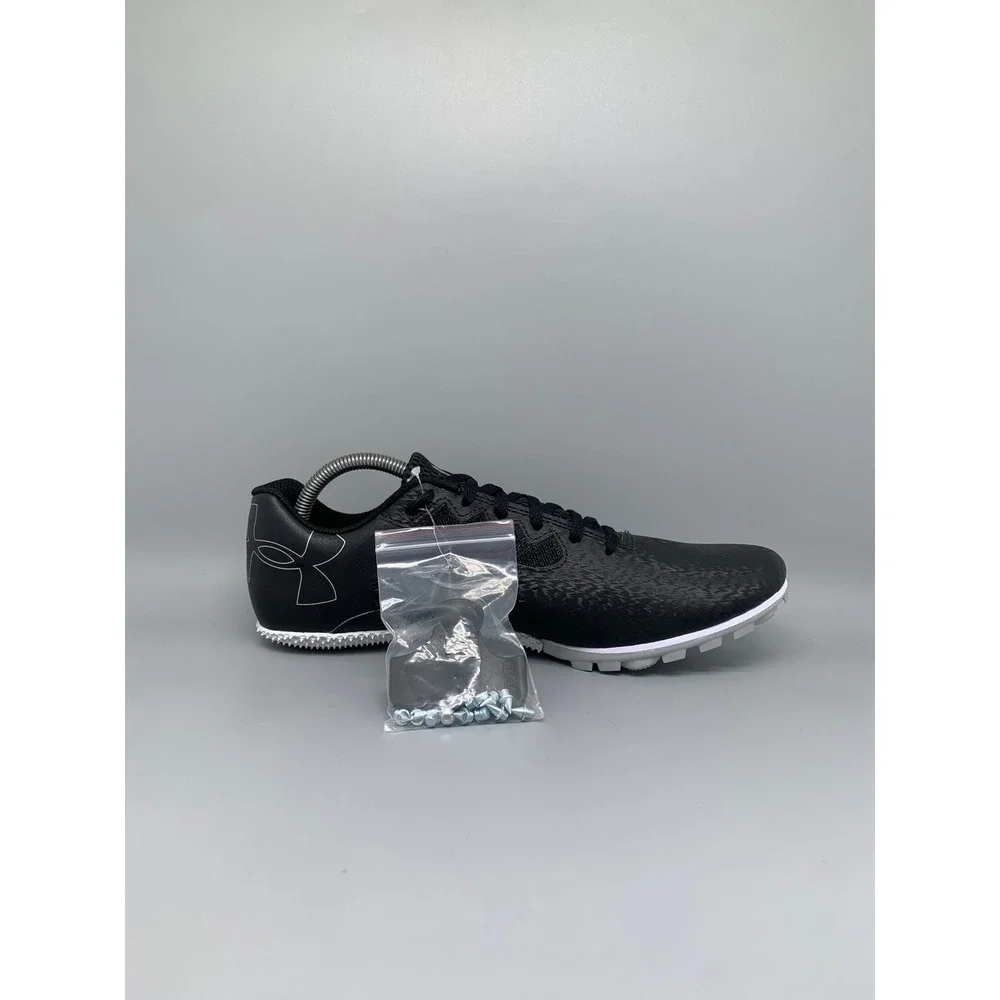 Under Armour Kick Sprint 3 Black Track Spikes 3025461-002 Men's Sz 11.5 NEW